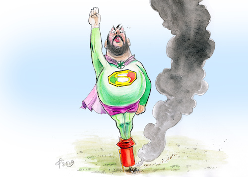 Cartoon: Up up and away (medium) by Paolo Calleri tagged eu,italien,regierung,parteien,regierungsparteien,stelle,sterne,bewegung,rechtspopulisten,nationalisten,innenminister,matteo,salvini,bruch,koalition,senat,misstrauensantrag,karikatur,cartoon,paolo,calleri,up,eu,italien,regierung,parteien,regierungsparteien,stelle,sterne,bewegung,rechtspopulisten,nationalisten,innenminister,matteo,salvini,bruch,koalition,senat,misstrauensantrag,karikatur,cartoon,paolo,calleri