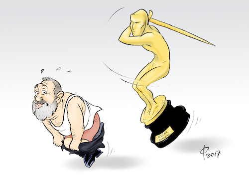 Cartoon: Weinstein (medium) by Paolo Calleri tagged usa,hollywood,film,produzent,filmproduzent,harvey,weinstein,vergewaltungsvorwuerfe,vergewaltigungen,oscar,akademie,ausschluss,missbrauch,missbrauchsskandal,sexueller,karikatur,cartoon,paolo,calleri,usa,hollywood,film,produzent,filmproduzent,harvey,weinstein,vergewaltungsvorwuerfe,vergewaltigungen,oscar,akademie,ausschluss,missbrauch,missbrauchsskandal,sexueller,karikatur,cartoon,paolo,calleri