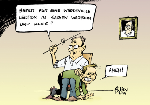 Cartoon: Zu deinem Besten (medium) by Paolo Calleri tagged vatikan,rom,papst,franziskus,generalaudienz,schlagen,gewalt,grausamkeit,kinder,familie,erziehung,paedagogik,wachstum,reife,wuerde,karikatur,cartoon,paolo,calleri,vatikan,rom,papst,franziskus,generalaudienz,schlagen,gewalt,grausamkeit,kinder,familie,erziehung,paedagogik,wachstum,reife,wuerde,karikatur,cartoon,paolo,calleri