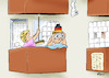 Cartoon: Corona-Quarantäne in Deutschland (small) by Paolo Calleri tagged welt,europa,italien,quarantaene,corona,virus,covid,19,balkone,zeitvertreib,nachbarschaft,singen,musik,zusammenhalt,deutschland,hamsterkaeufe,toilettenpapier,solidaritaet,hilfe,hoffnung,karikatur,cartoon,paolo,calleri