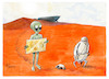 Cartoon: KI - Allein zu Haus (small) by Paolo Calleri tagged ki,kuenstliche,intelligenz,software,computer,medien,roboter,programme,it,menschheit,menschen,kultur,kommunikation,arbeit,leben,karikatur,cartoon,paolo,calleri