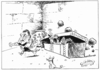 Cartoon: Leiche im Keller (small) by Paolo Calleri tagged egypt,aegypten,unruhen,demonstrationen,prosteste,gewalt,meinungsfreiheit,twitter,facebook,diktator,praesident,muhammad,husni,mubarak,kairo,alexandria,tote,ausgangssperre,kabinett,ruecktritt