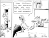 Cartoon: Nach d. Arbeit ist vor d. Arbeit (small) by Paolo Calleri tagged mann,frau,kind,haushalt,beruf,berufstaetigkeit,chancen,chancengleichheit,aufgabenteilung