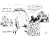 Cartoon: Quittung (small) by Paolo Calleri tagged bundeskanzlerin,angela,merkel,eu,schulden,finanzhilfe,fleiss,urlaub,renteneintritt,sparmassnahmen,populismus,klischee,deutschland,griechenland,greece