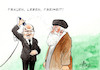Cartoon: Solidhaarisch (small) by Paolo Calleri tagged iran,proteste,kopftuch,mullahs,islamismus,frauen,haare,demonstrationen,gewalt,sicherheitskraefte,karikatur,cartoon,paolo,calleri