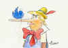 Cartoon: Trumpinocchio (small) by Paolo Calleri tagged usa,soziale,netzwerke,twitter,nachrichten,fake,news,praesident,donald,trump,faktenchewck,luegen,propaganda,pinocchio,karikatur,cartoon,paolo,calleri