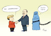 Cartoon: Türkei-Besuch (small) by Paolo Calleri tagged deutschland,tuerkei,besuch,treffen,kritik,fluechtlingskrise,abkommen,fluechtlinge,demokratie,diktatur,verfassung,praesidialsystem,demontage,bundeskanzlerin,angela,merkel,staatspraesident,recep,tayyip,erdogan,karikatur,cartoon,paolo,calleri