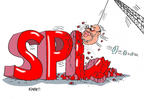 Cartoon: Abrissbirne II (medium) by RABE tagged sonderparteitag,spd,martin,schulz,ja,groko,koalitionsverhandlungen,rabe,ralf,böhme,cartoon,karikatur,pressezeichnung,farbcartoon,tagescartoon,merkel,union,koalitionsgespräche,abrissbirne,schutt,kran,sonderparteitag,spd,martin,schulz,ja,groko,koalitionsverhandlungen,rabe,ralf,böhme,cartoon,karikatur,pressezeichnung,farbcartoon,tagescartoon,merkel,union,koalitionsgespräche,abrissbirne,schutt,kran