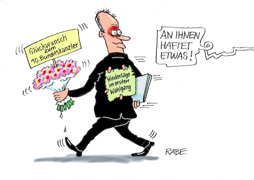 Cartoon: Angeheftet (medium) by RABE tagged merz,groko,spd,union,posten,postenvergabe,rabe,ralf,böhme,cartoon,karikatur,pressezeichnung,farbcartoon,tagescartoon,schaufenster,deko,umbau,laden,ladenhüter,regierungsbildung,wahldebakel,kanzlerwahl,wahlgang,blumen,niederlage,merz,groko,spd,union,posten,postenvergabe,rabe,ralf,böhme,cartoon,karikatur,pressezeichnung,farbcartoon,tagescartoon,schaufenster,deko,umbau,laden,ladenhüter,regierungsbildung,wahldebakel,kanzlerwahl,wahlgang,blumen,niederlage