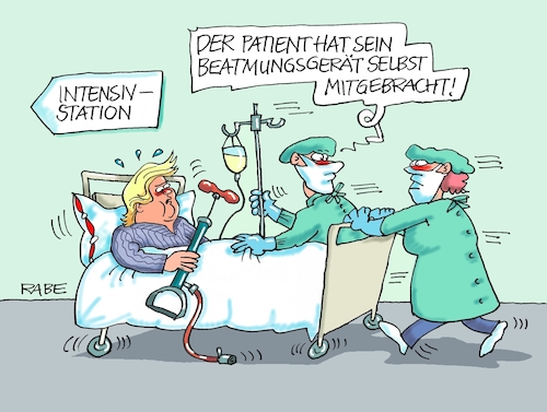 Cartoon: Beatmungs Trump (medium) by RABE tagged trump,usa,president,bolton,literatur,bücher,rabe,ralf,böhme,cartoon,karikatur,pressezeichnung,farbcartoon,tagescartoon,corona,biden,harris,wahlkampf,präsidentschaftswahlen,coronavirus,maskenpflicht,abstandsregeln,tv,duell,republikaner,demokraten,trump,usa,president,bolton,literatur,bücher,rabe,ralf,böhme,cartoon,karikatur,pressezeichnung,farbcartoon,tagescartoon,corona,biden,harris,wahlkampf,präsidentschaftswahlen,coronavirus,maskenpflicht,abstandsregeln,tv,duell,republikaner,demokraten