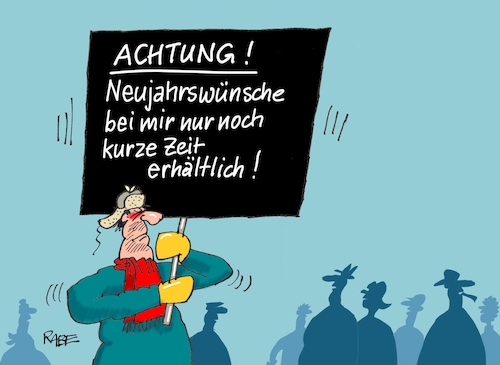 Cartoon: Begrenzt haltbar (medium) by RABE tagged blei,bleigießen,silvester,neujahr,vorsätze,silvesterfeier,silvesterabend,kalender,bowle,rabe,ralf,böhme,cartoon,karikatur,pressezeichnung,farbcartoon,tagescartoon,neujahrswünsche,neujahrsgrüße,blei,bleigießen,silvester,neujahr,vorsätze,silvesterfeier,silvesterabend,kalender,bowle,rabe,ralf,böhme,cartoon,karikatur,pressezeichnung,farbcartoon,tagescartoon,neujahrswünsche,neujahrsgrüße