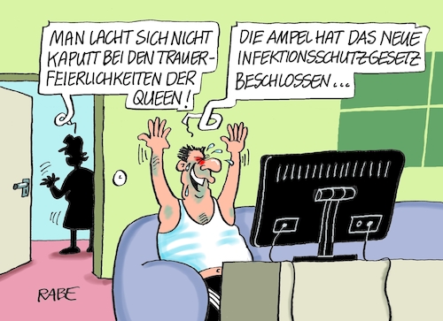 Cartoon: Bei Lachmanns (medium) by RABE tagged corona,kliniken,intensivbetten,überbelegung,op,operationen,omikron,boosterimpfung,coronamaßnahmen,coronakurs,lockerungen,märz,freedomday,schutzmaßnahmen,reißwolf,schredder,papier,ampel,infektionsschutzgestz,beschluss,lacher,queen,elisabeth,trauer,trauerfeielichkeiten,corona,kliniken,intensivbetten,überbelegung,op,operationen,omikron,boosterimpfung,coronamaßnahmen,coronakurs,lockerungen,märz,freedomday,schutzmaßnahmen,reißwolf,schredder,papier,ampel,infektionsschutzgestz,beschluss,lacher,queen,elisabeth,trauer,trauerfeielichkeiten