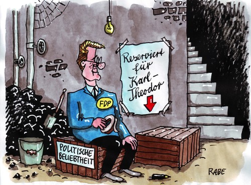 Cartoon: Beliebtheitsskala (medium) by RABE tagged bundeswehr,führungskrise,bundeswehrbeauftragter,guttenberg,verteidigungs,minister,csu,westerwelle,umfragetief,beliebtheitsskala,politbarometer,fdp,guido,cdu,krise,euro,auslandseinsatz,afghanistan,feldpost,gorch,fock,kapitän,entlassung,verteidigunsministerium,keller,kellertreppe,kisten,kohlen,kohleschaufel,beliebtheit,briketts,bundeswehr,führungskrise,bundeswehrbeauftragter,guttenberg,verteidigungs,guido westerwelle,afghanistan,kapitän,verteidigunsminister,gorck fock,guido,westerwelle,gorck,fock