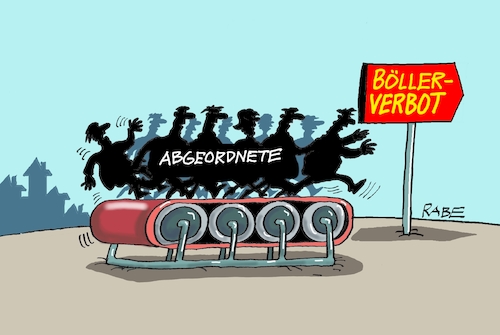 Cartoon: Böllerverbot läuft (medium) by RABE tagged merz,kanzler,koalition,union,spd,klingbeil,cartoon,karikatur,pressezeichnung,farbcartoon,tagescartoon,weihnachten,bescherung,weiihnachtsbaum,gans,weihnachtsgans,bratröhre,weihnachtsessen,fluggans,böller,böllerverbot,silvester,neujahr,knaller,kugelbombe,feuerwerk,rakete,silvesterrakete,merz,kanzler,koalition,union,spd,klingbeil,cartoon,karikatur,pressezeichnung,farbcartoon,tagescartoon,weihnachten,bescherung,weiihnachtsbaum,gans,weihnachtsgans,bratröhre,weihnachtsessen,fluggans,böller,böllerverbot,silvester,neujahr,knaller,kugelbombe,feuerwerk,rakete,silvesterrakete