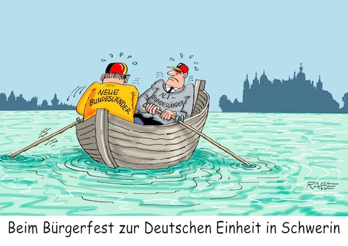 Cartoon: Bürgerfest Schwerin (medium) by RABE tagged ampel,ampelregierung,rot,grün,gelb,fdp,spd,grüne,rabe,ralf,böhme,cartoon,karikatur,pressezeichnung,farbcartoon,tagescartoon,inflation,einkommen,rente,rentenpaket,bruch,streit,neuwahlen,bürgerfest,schwerin,osten,westen,ossi,wessi,feiertag,einheit,oktober,einheitsfeier,deutschland,ruderboot,ruder,ampel,ampelregierung,rot,grün,gelb,fdp,spd,grüne,rabe,ralf,böhme,cartoon,karikatur,pressezeichnung,farbcartoon,tagescartoon,inflation,einkommen,rente,rentenpaket,bruch,streit,neuwahlen,bürgerfest,schwerin,osten,westen,ossi,wessi,feiertag,einheit,oktober,einheitsfeier,deutschland,ruderboot,ruder