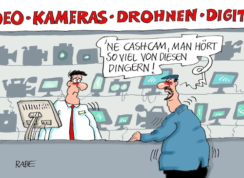 Cartoon: Dashcam (medium) by RABE tagged pc,intel,chip,prozessor,tablet,rechner,smartphone,sicherheit,rabe,ralf,böhme,cartoon,karikatur,pressezeichnung,farbcartoon,tagescartoon,computerchips,daten,datenklau,austausch,passwörter,dash,dashcam,cash,cashcam,geld,money,auto,blitzer,aufzeichnung,camera,foto,digital,drohnen,bilder,pc,intel,chip,prozessor,tablet,rechner,smartphone,sicherheit,rabe,ralf,böhme,cartoon,karikatur,pressezeichnung,farbcartoon,tagescartoon,computerchips,daten,datenklau,austausch,passwörter,dash,dashcam,cash,cashcam,geld,money,auto,blitzer,aufzeichnung,camera,foto,digital,drohnen,bilder