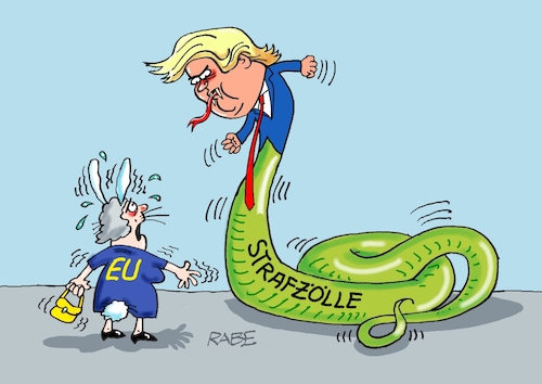 Cartoon: Die EU zittert (medium) by RABE tagged donald,trump,kamala,harris,präsidentschaftswahl,usa,wahlkampf,joe,biden,rabe,ralf,böhme,cartoon,karikatur,pressezeichnung,farbcartoon,tagescartoon,mc,donalds,burger,amtsübernahme,amtsübergabe,kapitol,vereidigung,eu,europa,handel,zoll,zölle,strafzölle,donald,trump,kamala,harris,präsidentschaftswahl,usa,wahlkampf,joe,biden,rabe,ralf,böhme,cartoon,karikatur,pressezeichnung,farbcartoon,tagescartoon,mc,donalds,burger,amtsübernahme,amtsübergabe,kapitol,vereidigung,eu,europa,handel,zoll,zölle,strafzölle