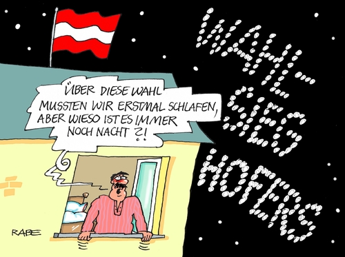 Cartoon: Dunkelösterreich (medium) by RABE tagged wien,österreich,präsidentenwahl,hofer,bellen,fpö,grüne,stimmzettel,auszählung,wahlergebnis,rabe,ralf,böhme,cartoon,karikatur,pressezeichnung,farbcartoon,tagescartoon,nacht,dunkelheit,schlaf,erwachen,rechte,wien,österreich,präsidentenwahl,hofer,bellen,fpö,grüne,stimmzettel,auszählung,wahlergebnis,rabe,ralf,böhme,cartoon,karikatur,pressezeichnung,farbcartoon,tagescartoon,nacht,dunkelheit,schlaf,erwachen,rechte