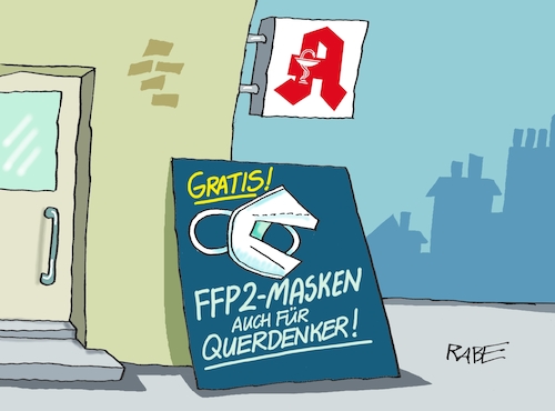 Cartoon: FFP Zwei Löcher (medium) by RABE tagged corona,bildung,bildungsminister,kanzleramt,bildungskonferenz,lehrerkonferenz,laptop,ausstatung,digitalisierung,bildungsmonitor,internetzugan,wlan,aufwachen,kontaktbeschränkungen,mundschutz,maskenpflicht,fallzahlen,apotheke,risikogruppen,rki,lockdown,verschärfung,weihnachten,montag,corona,bildung,bildungsminister,kanzleramt,bildungskonferenz,lehrerkonferenz,laptop,ausstatung,digitalisierung,bildungsmonitor,internetzugan,wlan,aufwachen,kontaktbeschränkungen,mundschutz,maskenpflicht,fallzahlen,apotheke,risikogruppen,rki,lockdown,verschärfung,weihnachten,montag