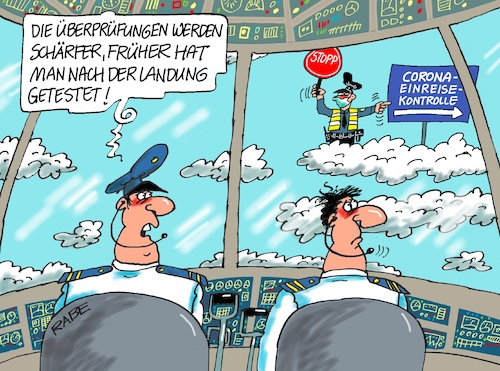 Cartoon: Fluchangst (medium) by RABE tagged olympiade,sport,tokio,japan,sportler,olympiafeuer,feuer,flamme,rabe,ralf,böhme,cartoon,karikatur,pressezeichnung,farbcartoon,tagescartoon,fechter,säbel,degen,florett,spieß,corona,virus,deltavirus,testpflicht,einreise,urlauber,grenzkontrollen,bundespolizei,impfpass,test,flugzeug,landung,flughafen,fluglotse,olympiade,sport,tokio,japan,sportler,olympiafeuer,feuer,flamme,rabe,ralf,böhme,cartoon,karikatur,pressezeichnung,farbcartoon,tagescartoon,fechter,säbel,degen,florett,spieß,corona,virus,deltavirus,testpflicht,einreise,urlauber,grenzkontrollen,bundespolizei,impfpass,test,flugzeug,landung,flughafen,fluglotse