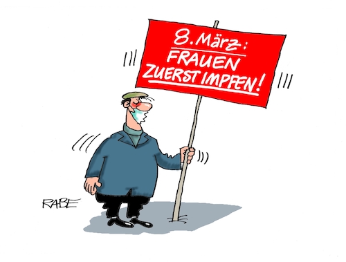 Cartoon: Frauen First (medium) by RABE tagged corona,bundländerkonferenz,merkel,kanzleramt,lockerungen,stufenplan,öffnungen,lockdown,shutdown,baumärkte,impfdosen,rki,fallzahlen,inzidenzwert,stolperer,dinner,for,one,frauen,frauentag,gleichberechtigung,transparent,frauenrechte,achter,märz,weltfrauentag,corona,bundländerkonferenz,merkel,kanzleramt,lockerungen,stufenplan,öffnungen,lockdown,shutdown,baumärkte,impfdosen,rki,fallzahlen,inzidenzwert,stolperer,dinner,for,one,frauen,frauentag,gleichberechtigung,transparent,frauenrechte,achter,märz,weltfrauentag