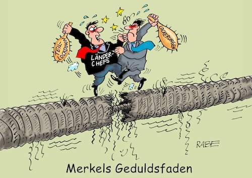 Cartoon: Geduldsprobe (medium) by RABE tagged corona,bildung,bildungsminister,kanzleramt,bildungskonferenz,lehrerkonferenz,laptop,ausstatung,digitalisierung,bildungsmonitor,internetzugan,wlan,aufwachen,merkel,länderchefs,geduldsprobe,geduldsfaden,lockerungen,lockdown,teillockdown,keulen,fallzahlen,rki,impfstoff,verschärfung,corona,bildung,bildungsminister,kanzleramt,bildungskonferenz,lehrerkonferenz,laptop,ausstatung,digitalisierung,bildungsmonitor,internetzugan,wlan,aufwachen,merkel,länderchefs,geduldsprobe,geduldsfaden,lockerungen,lockdown,teillockdown,keulen,fallzahlen,rki,impfstoff,verschärfung