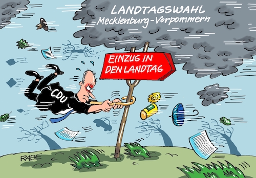 Cartoon: Gegenwind (medium) by RABE tagged merz,kanzler,koalition,union,spd,klingbeil,cartoon,karikatur,pressezeichnung,farbcartoon,tagescartoon,db,bahn,frühling,frühjahr,frühjahrsputz,ice,zug,blumenkasten,blumenkästen,esc,songcontest,gegenwind,landtagswahl,mecklenburg,vorpommern,einzug,hürde,umfragetief,sturmtief,unbeliebtheit,schwesinger,afd,spazierstock,merz,kanzler,koalition,union,spd,klingbeil,cartoon,karikatur,pressezeichnung,farbcartoon,tagescartoon,db,bahn,frühling,frühjahr,frühjahrsputz,ice,zug,blumenkasten,blumenkästen,esc,songcontest,gegenwind,landtagswahl,mecklenburg,vorpommern,einzug,hürde,umfragetief,sturmtief,unbeliebtheit,schwesinger,afd,spazierstock