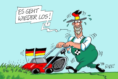 Cartoon: Gegner werden umgemäht (medium) by RABE tagged fußball,em,europameisterschaft,fußballspieler,gruppensieg,jogi,löw,nationaltrainer,sieg,vorunde,rabe,ralf,böhme,cartoon,karikatur,pressezeichnung,farbcartoon,tagescartoon,deutschland,frankreich,tore,rasen,rasenmäher,gärtner,fahne,deutschlandfahne,deutschlandflage,sport,sportler,fußball,em,europameisterschaft,fußballspieler,gruppensieg,jogi,löw,nationaltrainer,sieg,vorunde,rabe,ralf,böhme,cartoon,karikatur,pressezeichnung,farbcartoon,tagescartoon,deutschland,frankreich,tore,rasen,rasenmäher,gärtner,fahne,deutschlandfahne,deutschlandflage,sport,sportler