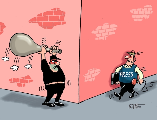 Cartoon: Gewalt gegen Journalisten (medium) by RABE tagged merz,kanzler,koalition,union,spd,klingbeil,cartoon,karikatur,pressezeichnung,farbcartoon,tagescartoon,bürokratie,verwaltung,beamte,modernisierung,monster,drachen,schwert,holzschwert,nägel,säge,presse,press,journalisten,gewalt,rsf,reporte,ecke,eckenwitz,journalismus,tv,zeitung,radio,keule,prügel,merz,kanzler,koalition,union,spd,klingbeil,cartoon,karikatur,pressezeichnung,farbcartoon,tagescartoon,bürokratie,verwaltung,beamte,modernisierung,monster,drachen,schwert,holzschwert,nägel,säge,presse,press,journalisten,gewalt,rsf,reporte,ecke,eckenwitz,journalismus,tv,zeitung,radio,keule,prügel