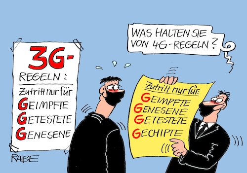 Cartoon: GGG (medium) by RABE tagged corona,bundländerkonferenz,merkel,kanzleramt,lockerungen,stufenplan,öffnungen,lockdown,shutdown,baumärkte,impfdosen,rki,fallzahlen,inzidenzwert,spahn,impfzentren,impfreihenfolge,notbremse,regeln,geimpfte,genesene,getestete,gechipte,chip,zutritt,corona,bundländerkonferenz,merkel,kanzleramt,lockerungen,stufenplan,öffnungen,lockdown,shutdown,baumärkte,impfdosen,rki,fallzahlen,inzidenzwert,spahn,impfzentren,impfreihenfolge,notbremse,regeln,geimpfte,genesene,getestete,gechipte,chip,zutritt