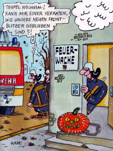 Cartoon: Halloweenleuchte (medium) by RABE tagged feuerwehr,frontblitzer,feuerwache,rettungsdienst,feuerwehrleute,kameraden,feuerwehrauto,blitzer,leuchten,blaulicht,rundumleuchte,oktober,herbst,halloween,kürbis,kürbiskopf,laterne,halloweenmaske,irland,druiden,süßes,saures,feuerwehr,frontblitzer,feuerwache,rettungsdienst,feuerwehrleute,kameraden,feuerwehrauto,blitzer,leuchten