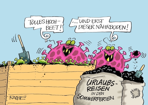 Cartoon: Hochbeet nochmal (medium) by RABE tagged corona,bundländerkonferenz,merkel,kanzleramt,lockerungen,stufenplan,öffnungen,lockdown,shutdown,baumärkte,impfdosen,rki,fallzahlen,inzidenzwert,spahn,impfzentren,impfreihenfolge,notbremse,urlauber,urlaubsreisen,urlaubsländer,urlaubsrückkehrer,einreise,tests,hochbeet,muttererde,nährboden,corona,bundländerkonferenz,merkel,kanzleramt,lockerungen,stufenplan,öffnungen,lockdown,shutdown,baumärkte,impfdosen,rki,fallzahlen,inzidenzwert,spahn,impfzentren,impfreihenfolge,notbremse,urlauber,urlaubsreisen,urlaubsländer,urlaubsrückkehrer,einreise,tests,hochbeet,muttererde,nährboden