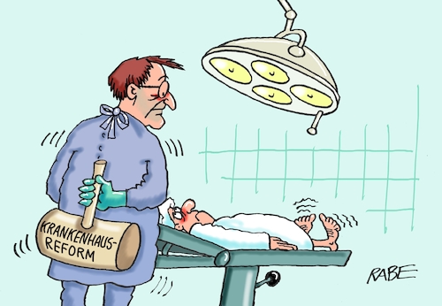 Cartoon: Holzhammermethode (medium) by RABE tagged lauterbach,gesundheitsminister,organe,organspender,organspenderapp,selfi,handy,post,herz,leber,lunge,niere,magen,register,onlineregister,medizin,krankenhäuser,kliniken,krankenhausreform,reform,karl,holzhammer,holzhammermethode,op,operrationssaal,operationstisch,patient,arzt,doktor,lauterbach,gesundheitsminister,organe,organspender,organspenderapp,selfi,handy,post,herz,leber,lunge,niere,magen,register,onlineregister,medizin,krankenhäuser,kliniken,krankenhausreform,reform,karl,holzhammer,holzhammermethode,op,operrationssaal,operationstisch,patient,arzt,doktor