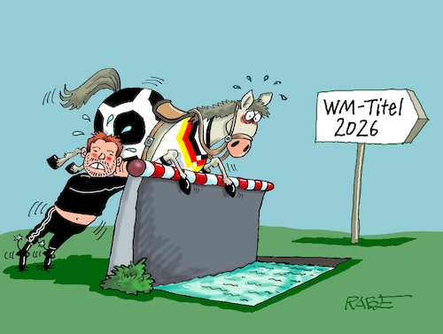Cartoon: Hürde (medium) by RABE tagged fußball,nagelsmann,spieler,wm,kader,usa,ball,sport,tor,spielfeld,schiedsrichter,videobeweis,rabe,ralf,böhme,cartoon,karikatur,pressezeichnung,farbcartoon,tagescartoon,hund,bundesliga,ballaballa,hürde,pferd,gaul,hindernis,reiter,weltmeisterschaftstitel,fußball,nagelsmann,spieler,wm,kader,usa,ball,sport,tor,spielfeld,schiedsrichter,videobeweis,rabe,ralf,böhme,cartoon,karikatur,pressezeichnung,farbcartoon,tagescartoon,hund,bundesliga,ballaballa,hürde,pferd,gaul,hindernis,reiter,weltmeisterschaftstitel