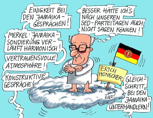 Cartoon: Innerer Parteitag (medium) by RABE tagged grüne,jamaika,sondierungsgespräche,regierungsbildung,amtshandlung,rabe,ralf,böhme,cartoon,karikatur,pressezeichnung,farbcartoon,tagescartoon,merkel,gutmeldungen,erich,honecker,wolke,himmel,ddr,sed,stasi,parteitag,hundertprozent,übereinstimmung,grüne,jamaika,sondierungsgespräche,regierungsbildung,amtshandlung,rabe,ralf,böhme,cartoon,karikatur,pressezeichnung,farbcartoon,tagescartoon,merkel,gutmeldungen,erich,honecker,wolke,himmel,ddr,sed,stasi,parteitag,hundertprozent,übereinstimmung