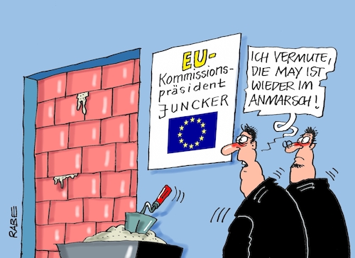 Cartoon: Keine Chance (medium) by RABE tagged brexit,eu,insel,may,britten,austritt,rabe,ralf,böhme,cartoon,karikatur,pressezeichnung,farbcartoon,tagescartoon,bauhaus,baukasten,bauklötzer,plan,referendum,februar,juncker,kommissionspräsident,brüssel,mauer,tür,mörtel,kelle,ziegelsteine,verhandlungen,neuverhandlung,brexit,eu,insel,may,britten,austritt,rabe,ralf,böhme,cartoon,karikatur,pressezeichnung,farbcartoon,tagescartoon,bauhaus,baukasten,bauklötzer,plan,referendum,februar,juncker,kommissionspräsident,brüssel,mauer,tür,mörtel,kelle,ziegelsteine,verhandlungen,neuverhandlung