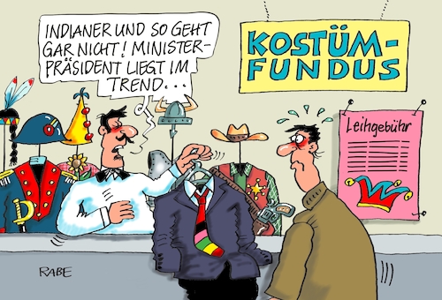 Cartoon: Kostümball (medium) by RABE tagged landtagswahlen,wahlergebnisse,sachsen,brandenburg,groko,spd,cdu,rabe,ralf,böhme,cartoon,karikatur,pressezeichnung,farbcartoon,tagescartoon,arzt,doktor,csu,afd,verluste,rechte,populismus,thüringen,erfurt,ramelow,mohring,höcke,kemmerich,fdp,akk,rücktritt,vertrauensfrage,neuwahlen,lindner,landtagswahlen,wahlergebnisse,sachsen,brandenburg,groko,spd,cdu,rabe,ralf,böhme,cartoon,karikatur,pressezeichnung,farbcartoon,tagescartoon,arzt,doktor,csu,afd,verluste,rechte,populismus,thüringen,erfurt,ramelow,mohring,höcke,kemmerich,fdp,akk,rücktritt,vertrauensfrage,neuwahlen,lindner