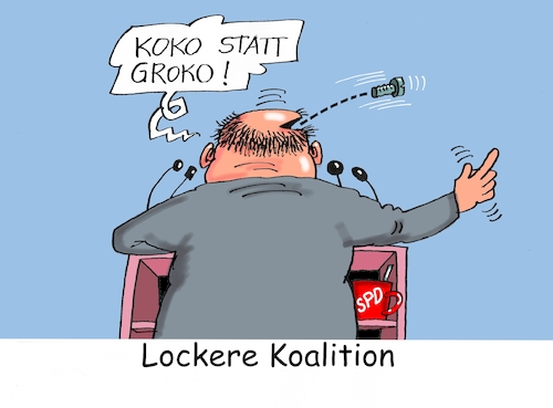 Locker vom Hocker