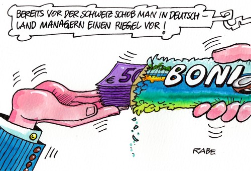 Cartoon: Managergehälter (medium) by RABE tagged managergehälter,begrenzung,schweiz,millionen,deutschland,spitzenverdiener,volksabstimmung,volksbegehren,bonus,boni,riegel,rabe,ralf,böhme,cartoon,karikatur,schokoriegel,bounty,euro,kohle,geldscheine,managervergütung,exzesse,abfindung,gehälter,manager,abzocker,abzockerinitiative,hände,managergehälter,begrenzung,schweiz,millionen,deutschland,spitzenverdiener,volksabstimmung,volksbegehren,bonus,boni,riegel,rabe,ralf,böhme,cartoon,karikatur,schokoriegel,bounty,euro,kohle,geldscheine,managervergütung,exzesse,abfindung,gehälter,manager,abzocker,abzockerinitiative,hände