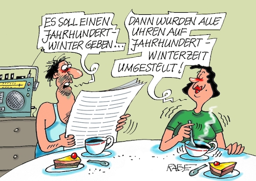 Cartoon: Nochmal Jahrhundertwinter (medium) by RABE tagged merz,union,kanzler,fritze,koalition,spd,klingbeil,bundesregierung,rabe,ralf,böhme,cartoon,karikatur,pressezeichnung,farbcartoon,tagescartoon,trump,putin,krisen,tv,nachrichten,waschmaschine,winter,jahrhundert,jahrhundertwinter,kälte,frost,eis,schnee,uhr,zeit,zeitumstellung,uhrenumstellung,winterzeit,merz,union,kanzler,fritze,koalition,spd,klingbeil,bundesregierung,rabe,ralf,böhme,cartoon,karikatur,pressezeichnung,farbcartoon,tagescartoon,trump,putin,krisen,tv,nachrichten,waschmaschine,winter,jahrhundert,jahrhundertwinter,kälte,frost,eis,schnee,uhr,zeit,zeitumstellung,uhrenumstellung,winterzeit
