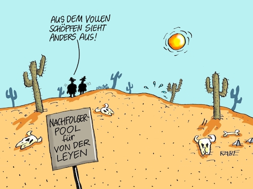 Cartoon: Nur Sand (medium) by RABE tagged europawahl,mai,brüssel,eu,rabe,ralf,böhme,cartoon,karikatur,pressezeichnung,farbcartoon,tagescartoon,pkw,maut,eugh,urteil,von,der,leyen,spitzenposten,kommissionspräsidentin,juncker,tusk,weber,timmermans,merkel,nachvolger,bundeswehr,bundesverteidigungsminister,wüste,sand,aas,kadaver,europawahl,mai,brüssel,eu,rabe,ralf,böhme,cartoon,karikatur,pressezeichnung,farbcartoon,tagescartoon,pkw,maut,eugh,urteil,von,der,leyen,spitzenposten,kommissionspräsidentin,juncker,tusk,weber,timmermans,merkel,nachvolger,bundeswehr,bundesverteidigungsminister,wüste,sand,aas,kadaver