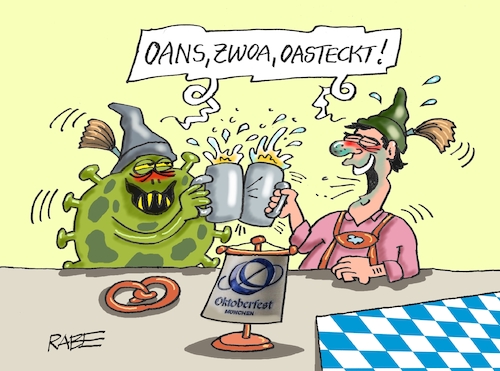 Cartoon: Oastoss is (medium) by RABE tagged corona,kliniken,intensivbetten,überbelegung,op,operationen,omikron,boosterimpfung,coronamaßnahmen,coronakurs,lockerungen,märz,freedomday,schutzmaßnahmen,söder,csu,bayern,münchen,oktoberfest,wiesn,oazapft,festzelt,ansteckungsgefahr,maß,bier,corona,kliniken,intensivbetten,überbelegung,op,operationen,omikron,boosterimpfung,coronamaßnahmen,coronakurs,lockerungen,märz,freedomday,schutzmaßnahmen,söder,csu,bayern,münchen,oktoberfest,wiesn,oazapft,festzelt,ansteckungsgefahr,maß,bier