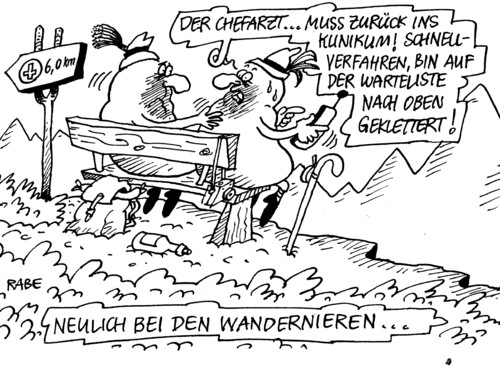 Cartoon: Orgenspende (medium) by RABE tagged organspende,gesundheitsminister,bahr,fdp,organspendeskandal,organentnahme,bundesärztekammer,organspender,kontrolle,transparenz,transplantation,transplantationsmedizin,transplantationszentrum,spender,niere,spenderniere,spenderherz,nierenbecken,wanderniere,nierensteine,organempfänger,klinken,krankenkassen,warteliste,vergabekriterien,manipulation,schnellverfahren,uniklinik,ärzte,patienten,chefarzt,bestechung,bestechungsgelder,klinikum,verfahren,berge,wandern,alpen,urlaub,wanderschuhe,organspende,transplantation,betrug,bestechung,korruption,organhandel,warteliste,kriminalität,herzlos