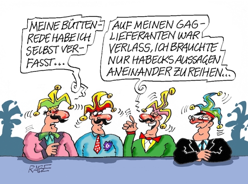 Cartoon: Redenschreiber (medium) by RABE tagged ampel,ampelregierung,rot,grün,gelb,fdp,spd,grüne,rabe,ralf,böhme,cartoon,karikatur,pressezeichnung,farbcartoon,tagescartoon,inflation,einkommen,rente,rentenpaket,bruch,streit,neuwahlen,wahlkampf,robert,habeck,ankündigung,karneval,fasching,narren,elferrat,bütt,büttenredner,manuskript,ampel,ampelregierung,rot,grün,gelb,fdp,spd,grüne,rabe,ralf,böhme,cartoon,karikatur,pressezeichnung,farbcartoon,tagescartoon,inflation,einkommen,rente,rentenpaket,bruch,streit,neuwahlen,wahlkampf,robert,habeck,ankündigung,karneval,fasching,narren,elferrat,bütt,büttenredner,manuskript