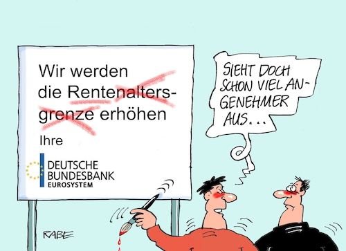 Cartoon: Rentenreformer (medium) by RABE tagged altersarmut,alter,rentner,arm,rentenstelle,rabe,ralf,böhme,cartoon,karikatur,farbcartoon,pressezeichnung,tagescartoon,bertelsmann,studie,bertelsmannstiftung,armut,rentenerhöhung,rentenalter,renteneintrittsalter,deutsche,bundesbank,altersarmut,alter,rentner,arm,rentenstelle,rabe,ralf,böhme,cartoon,karikatur,farbcartoon,pressezeichnung,tagescartoon,bertelsmann,studie,bertelsmannstiftung,armut,rentenerhöhung,rentenalter,renteneintrittsalter,deutsche,bundesbank