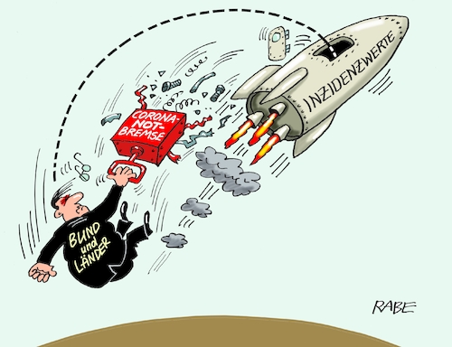 Cartoon: Rocketman (medium) by RABE tagged corona,bundländerkonferenz,merkel,kanzleramt,lockerungen,stufenplan,öffnungen,lockdown,shutdown,baumärkte,impfdosen,rki,fallzahlen,inzidenzwert,rackete,rocketman,notbremse,coronanotbremse,impzentren,corona,bundländerkonferenz,merkel,kanzleramt,lockerungen,stufenplan,öffnungen,lockdown,shutdown,baumärkte,impfdosen,rki,fallzahlen,inzidenzwert,rackete,rocketman,notbremse,coronanotbremse,impzentren