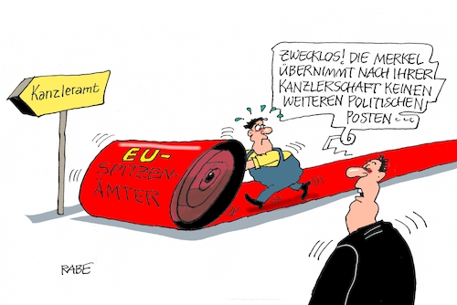 Cartoon: Roter Teppich (medium) by RABE tagged akk,spahn,merz,schäuble,altmaier,merkel,parteispitze,cdu,parteitag,rabe,ralf,böhme,cartoon,karikatur,pressezeichnung,farbcartoon,tagescartoon,kanzlerschaft,kanzleramt,spitzenamt,spitzenposten,ende,amtszeit,eu,brüssel,spitzenämter,akk,spahn,merz,schäuble,altmaier,merkel,parteispitze,cdu,parteitag,rabe,ralf,böhme,cartoon,karikatur,pressezeichnung,farbcartoon,tagescartoon,kanzlerschaft,kanzleramt,spitzenamt,spitzenposten,ende,amtszeit,eu,brüssel,spitzenämter