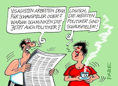 Cartoon: Schauspieler (medium) by RABE tagged ampel,ampelregierung,rot,grün,gelb,fdp,spd,grüne,rabe,ralf,böhme,cartoon,karikatur,pressezeichnung,farbcartoon,tagescartoon,pöbelei,pöbler,bestrafung,regelung,beschimpfung,bundestag,abgeordnete,schauspieler,visagist,schminke,ampel,ampelregierung,rot,grün,gelb,fdp,spd,grüne,rabe,ralf,böhme,cartoon,karikatur,pressezeichnung,farbcartoon,tagescartoon,pöbelei,pöbler,bestrafung,regelung,beschimpfung,bundestag,abgeordnete,schauspieler,visagist,schminke