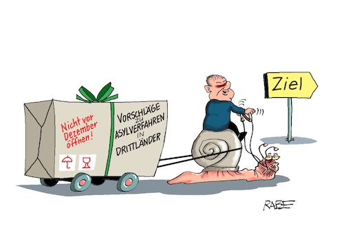 Cartoon: Schneckenpost (medium) by RABE tagged ampel,ampelregierung,rot,grün,gelb,fdp,spd,grüne,rabe,ralf,böhme,cartoon,karikatur,pressezeichnung,farbcartoon,tagescartoon,schnecke,schneckenpost,olaf,scholz,bund,länder,treffen,vorschläge,asylverfahren,drittländer,dezember,schneckentempo,ampel,ampelregierung,rot,grün,gelb,fdp,spd,grüne,rabe,ralf,böhme,cartoon,karikatur,pressezeichnung,farbcartoon,tagescartoon,schnecke,schneckenpost,olaf,scholz,bund,länder,treffen,vorschläge,asylverfahren,drittländer,dezember,schneckentempo