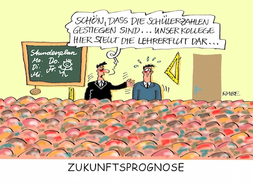 Cartoon: Schülerschwemme (medium) by RABE tagged schülerschwemme,lehrermangel,schülerzahl,prognose,klassenzimmer,lehrer,schüler,unterricht,bildung,bildungsministerium,schultafel,rabe,ralf,böhme,cartoon,karikatur,pressezeichnung,farbcartoon,tagescartoon,schulbank,bildungssystem,finanzbedarf,konsequenzen,schülerschwemme,lehrermangel,schülerzahl,prognose,klassenzimmer,lehrer,schüler,unterricht,bildung,bildungsministerium,schultafel,rabe,ralf,böhme,cartoon,karikatur,pressezeichnung,farbcartoon,tagescartoon,schulbank,bildungssystem,finanzbedarf,konsequenzen